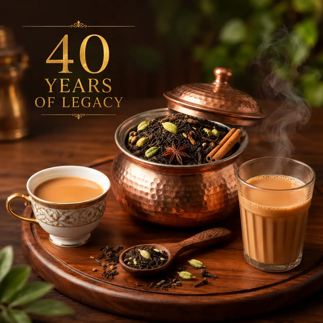 40 Years Legacy Tea Cup